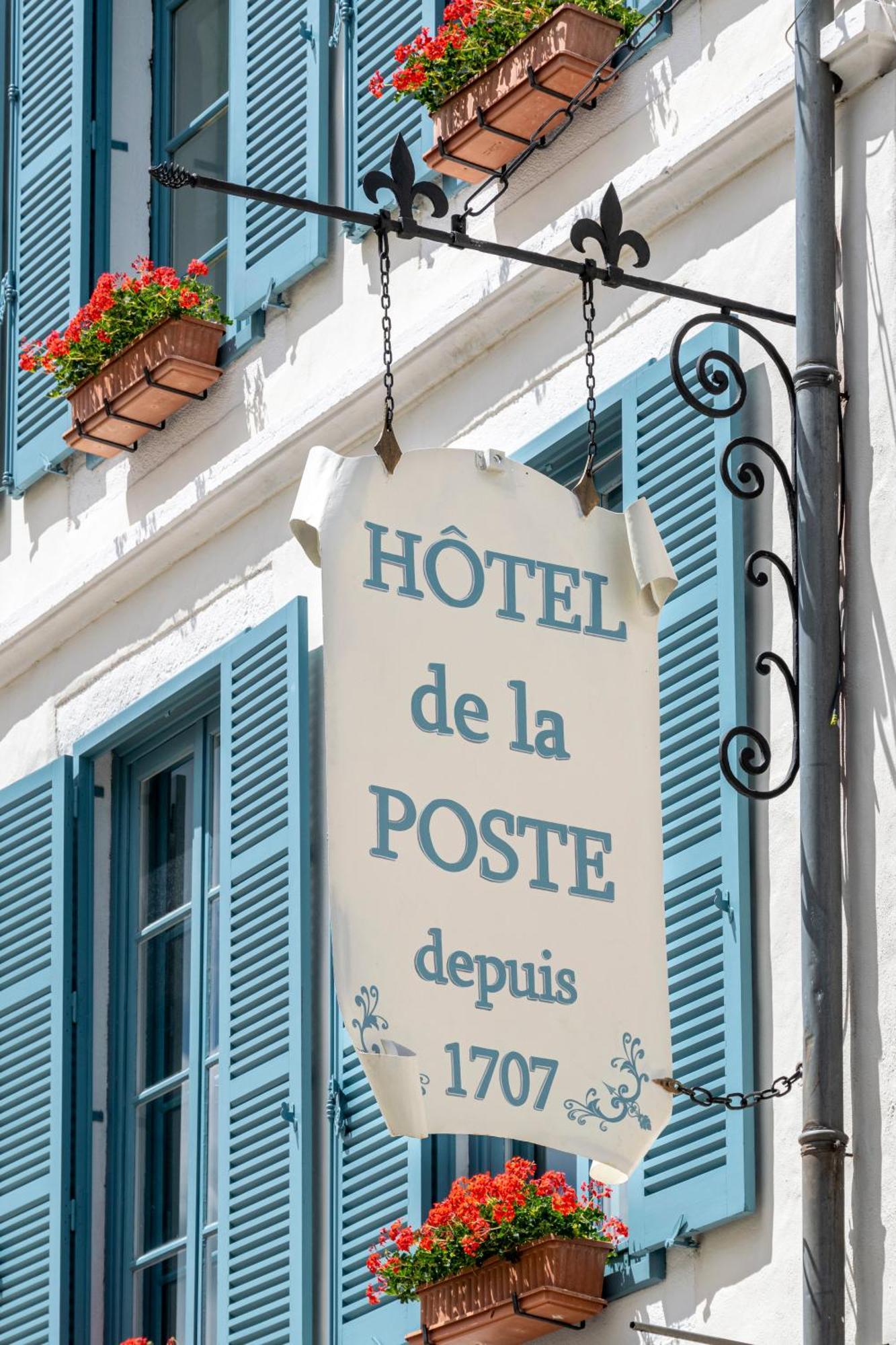 Hotel De La Poste Avallon Exterior foto